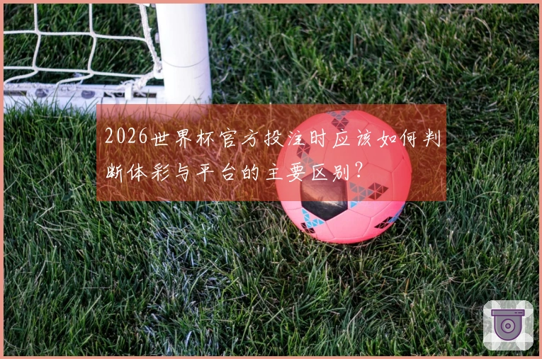 2026世界杯官方投注时应该如何判断体彩与平台的主要区别？
